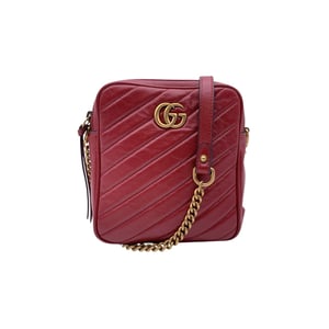 Gucci leren crossbodytas GG Marmont
