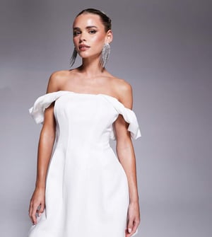 Forever New Petite Off Shoulder Mini Dress