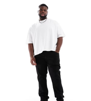 Levi's Big & Tall 511 slim jeans i svart