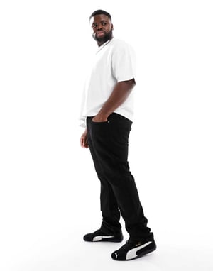 Levi's Big & Tall 511 slim jeans i svart