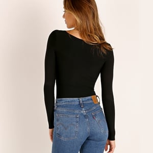 Butter longsleeve bodysuit