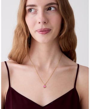 Everyday Spade Enamel Mini Pendant