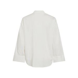 Vila virocki l/s oversize shirt noos 14115010 egret