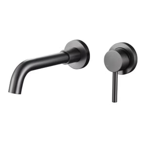 Vtw Living inbouwkraan compleet met inbouwdeel gun metal