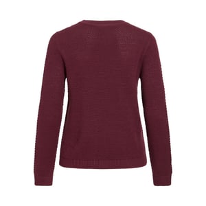 Vila vidalo o-neck l/s knit top- noos 14082767 port royale