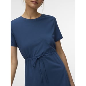 Vero Moda Vmluna jersey jurk met tunnelkoord