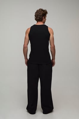 Essential Regular Fit Waffle Vest
