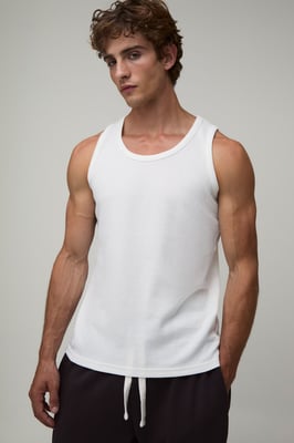 Essential Regular Fit Waffle Vest