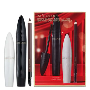 Estée Lauder Optical Illusions Turbo Lash Gift Set - Mascara, Serum, Waterproof Eye Pencil (Worth £97)