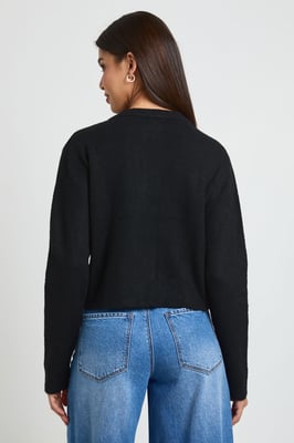 Knitted Cropped Cardigan