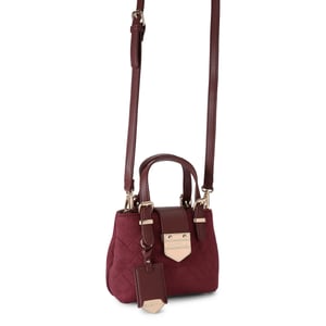 Carvela Suedette Maria Micro Weave Bag
