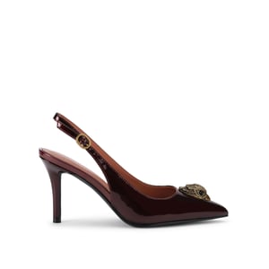 Kurt Geiger London Patent Leather Soho Sling Heels