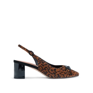 Kurt Geiger London Suede Kingsley Block Heel Heels