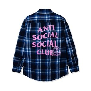 ASSC X Everton FC Evertonian Flannel Button Up - Blue
