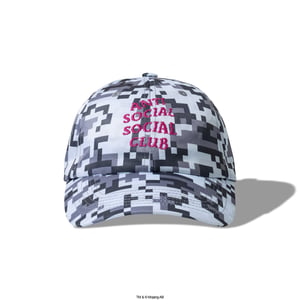 ASSC x Minecraft Pixel Camo 6P Hats in Grey
