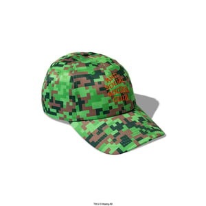 ASSC x Minecraft Pixel Camo 6P Hats in Green