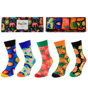 Happy Socks 5-Pack Stripe Multicolour Gift Set