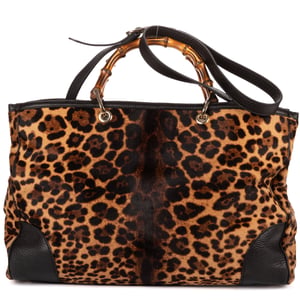 Bamboo Shopper Tote  Shoulder Bag