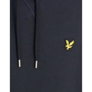 Lyle and Scott Ml2628v dark navy loose fit hooded sweater
