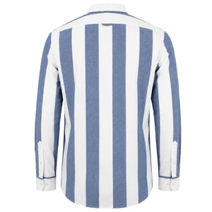Nautica Inwood Mens Blue/White Shirt