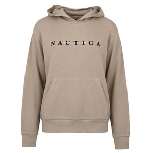 Nautica Luna Womens Taupe Hoodie