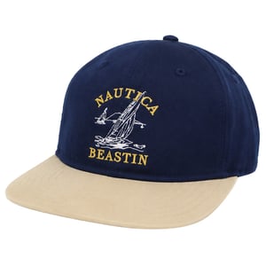 Nautica x Beastin Smooth Sailing 6 Panel Navy Cap