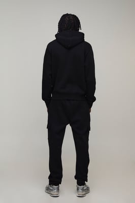 Tall Boxy Hooded Cargo Tracksuit