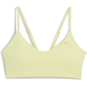 Women's Puma Move Non Wired Medium Impact Sports Bra in Gold Moon