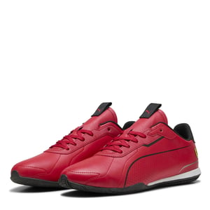 Men's Puma Ferrari Neo Cat 3.0 Low Top Trainers in Rosso Corsa-P