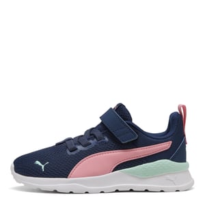 Boys Puma Kids Anzarun Lite Ac+ Low Top Trainers in PrsnBl-Pnkscp-M