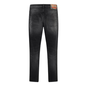 Men's Diesel 2023 D Finitive Straight Leg Jeans in Black/Grey De