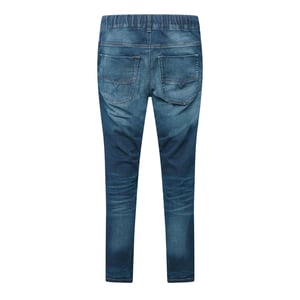 Men's Diesel Krooley E Ne Sweat Tapered Jeans in Blue Denim