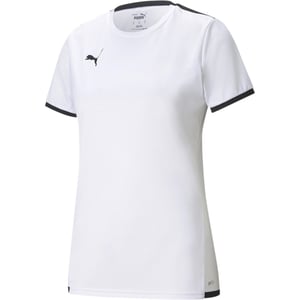 Women's Puma Teamliga Jersey W Referee Shirt in White/Black