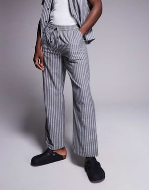 South Beach beach trouser in monochrome