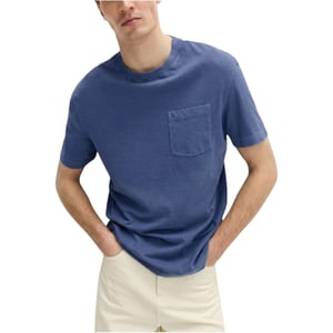 M&S Mens T Shirts Relax Fit Short Sleeve Pure Cotton Garment Dyed Oversized Top