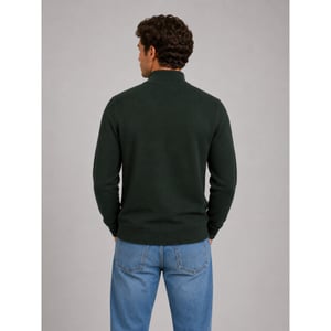 Matinique Lagoon half zip trui dark forest