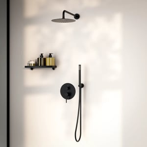 Mirlux Inbouw regendouche daro mat met thermostaatkraan 25 cm