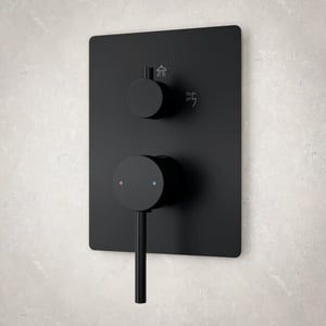 Mirlux Inbouw regendouche riva mat met thermostaatkraan 25 cm