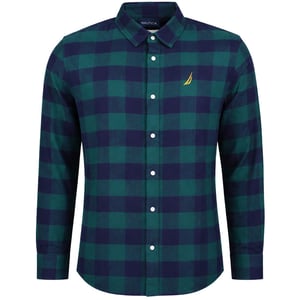 Nautica Brigg Mens Dark Navy Shirt