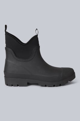 'Bailey' Men's Wellies with Sturdy Sole Water Resistant Boots Black