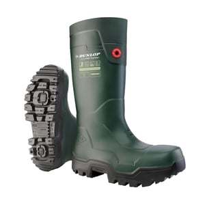 Dunlop Unisex Adult FieldPro Thermo+ Wellington Boots (Green)