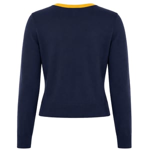 Nautica Dana Womens Dark Navy Sweater