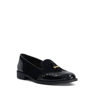 Dune Ladies Gema - Suede Tassel Brogue Slippers