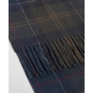 Barbour tartan scarf lsc0129 tn43 shadow classic tartan