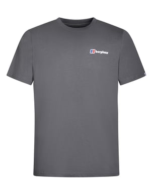 Berghaus Men's Short Sleeve Pinnacle Tee Grey