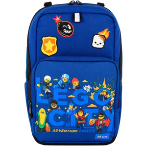 Lego 20L City Awaits Optimo Starter Kids Blue Backpack