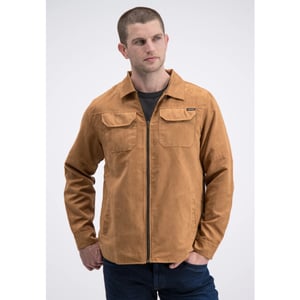 Gabbiano Heren overshirt sonce 426244 5004 roasted pecan