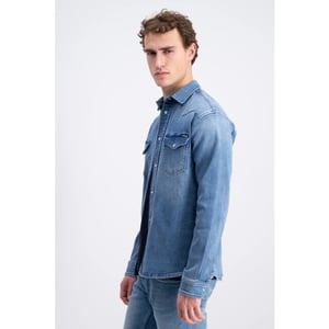 Gabbiano Heren overshirt avlon 3365312 4342 bleached blue