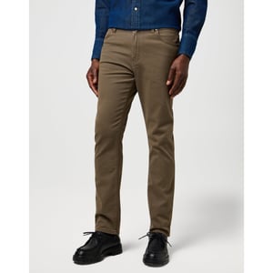 Wrangler Larston heren slim-fit broek tarmac