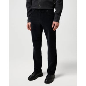 Wrangler Greensboro heren regular-fit corduroy black